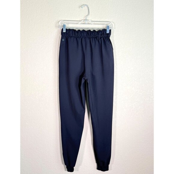 Lululemon Stretch High Rise Jogger Pants Black - Picture 6 of 10